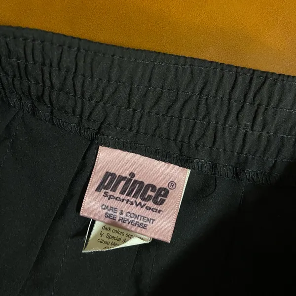 Vintage 90s Prince Black Mini Tennis Skirt 🔥 - Image 4