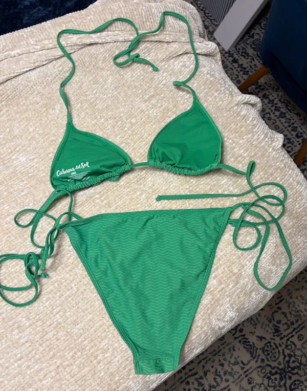 Green Bikini Size L - Image 2