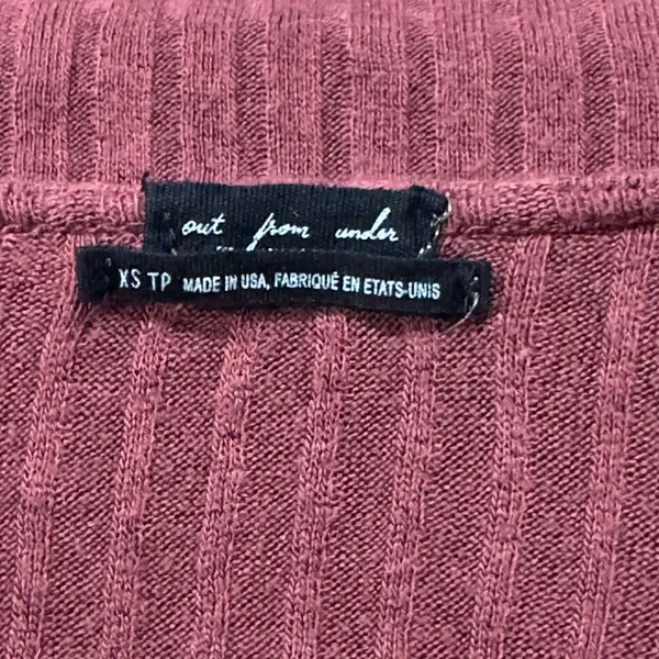 Urban Outfitters Out From Under Ribbed Cardigan Lightweight Sweater Women’s XS - Image 2