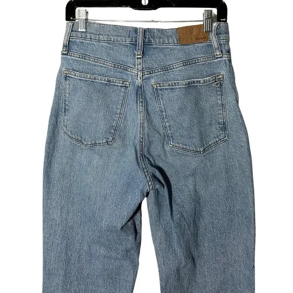 Madewell Womens The Perfect Vintage Straight Jean in Hoye Wash Size 28 MSRP $128 - Image 13