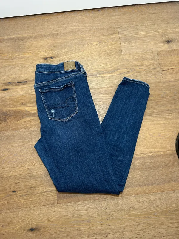 Tall/long jegging skinny jeans - American Eagle plus size 14 - Image 5