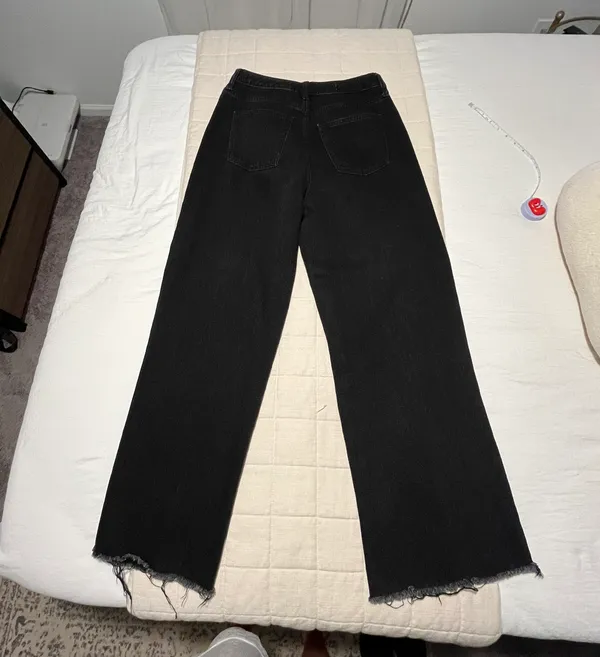Target High Waist Wide Leg Black Jeans - Image 2