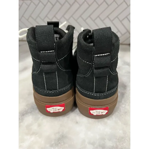 Women's Vans Colfax Boot MTE-1 Leather Shoes in Black, Size 5 - Image 2