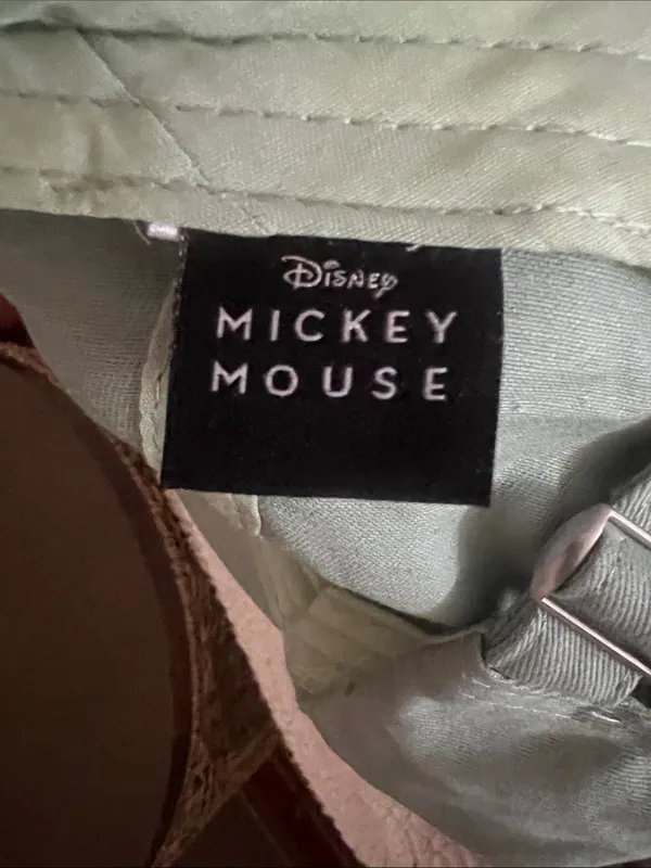 Disney Mickey & Minnie Green Baseball Cap - Image 3