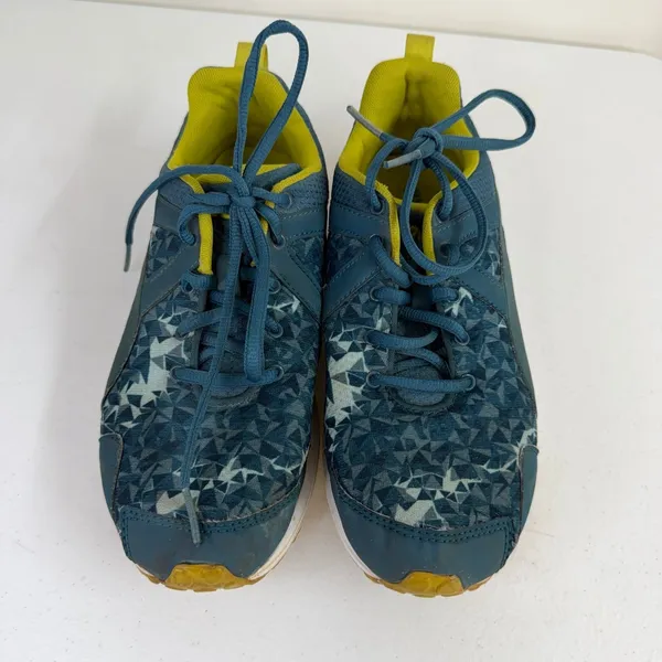 Puma women's blue Evader XT lace up athletic active running sneakers shoes‎ 7.5 - Image 2