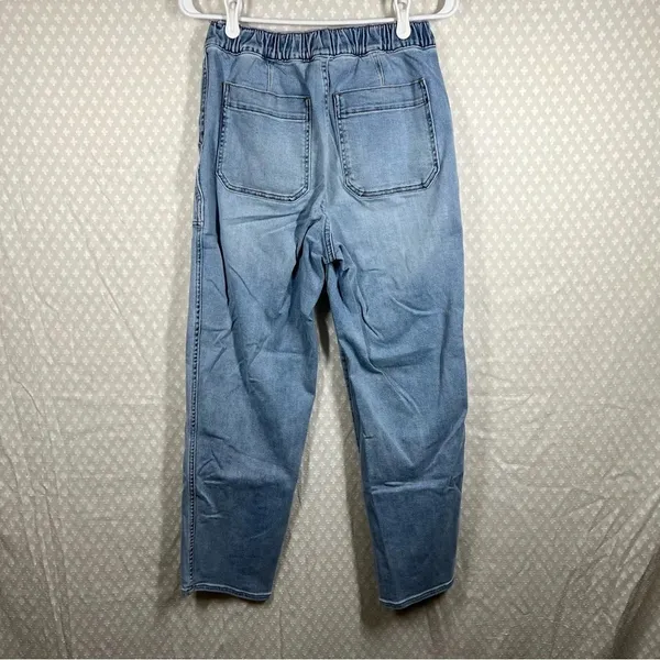 Madewell Light Wash‎ Pull On Relaxed Jeans - Image 6