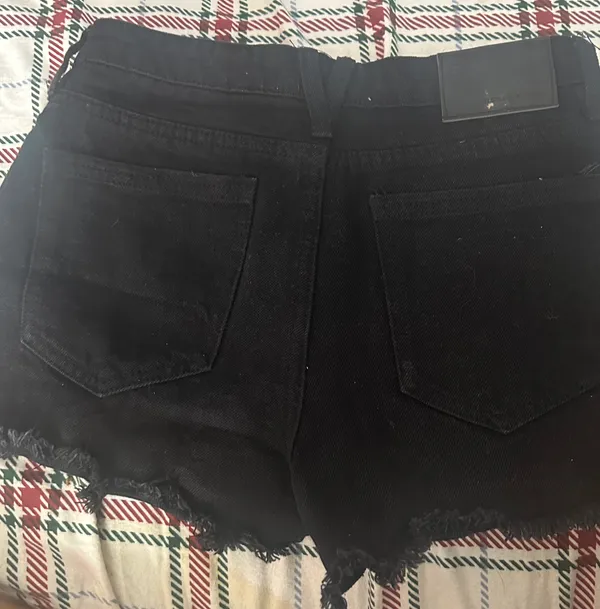 Buckle High Rise Sequin Short - Image 5