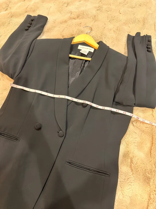 Blazer Sports Coat Workwear Business Professional Old Money Classic Suit Jacket - Image 7