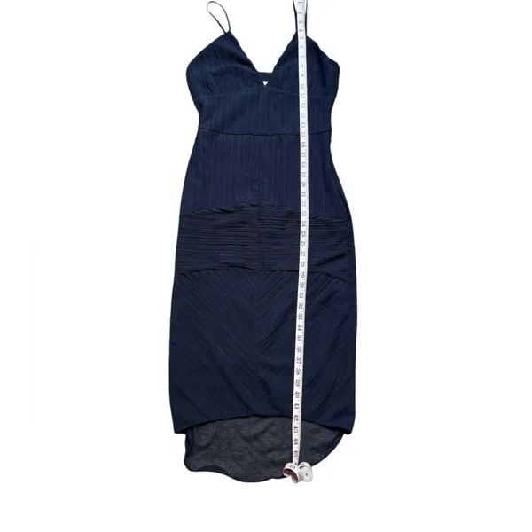 H&M Navy Blue Cocktail Dress Size 8 - Image 6