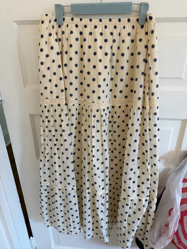 Abercrombie & Fitch Polka Dot Maxi Skirt - Image 3