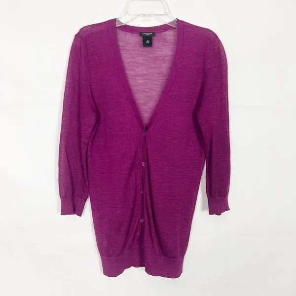 Ann Taylor 3/4 Sleeve Lightweight Cardigan Sweater Size XS - Image 2