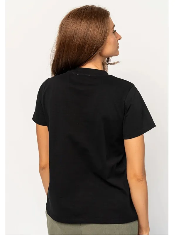 Holley Girl Maddy Tee Black XL Tshirt Top - Image 2