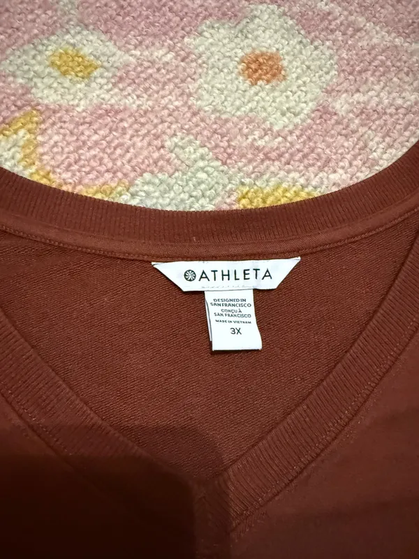 Athleta V-Neck Sweater - Image 2