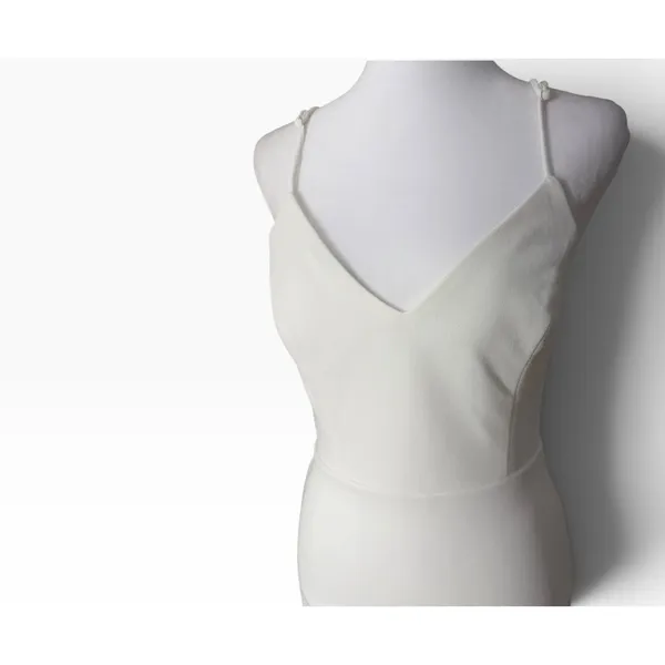 Lulus White Wedding Bridal Dress Size S - Image 5