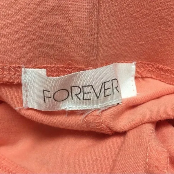 Forever 21 Activewear Bundle Size S Pink Biker Shorts & Turquoise Tank Top Athle - Image 4