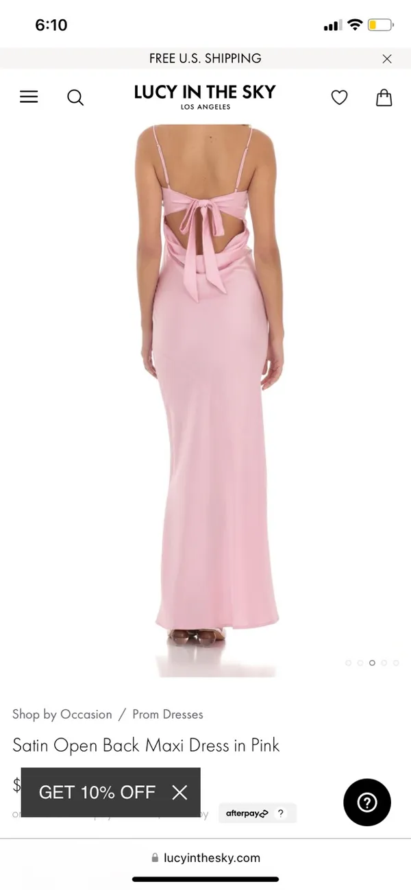 Lucy in the Sky Dress Pink - Image 2