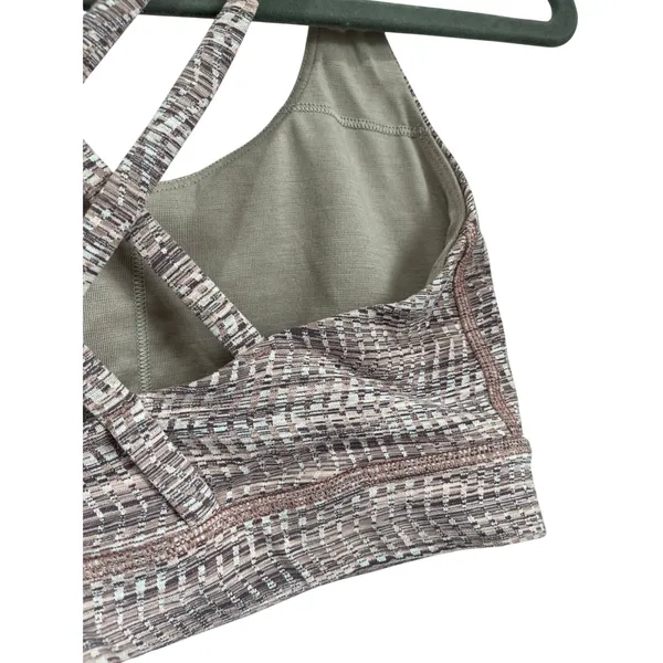 Lululemon Energy Bra Strappy Athletic Yoga Pilates Athleisure Sz‎ 4 - Image 5