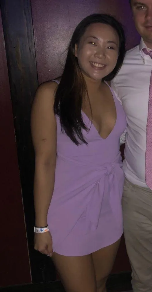 Tobi Lavender Tie Cocktail Dress - Image 4