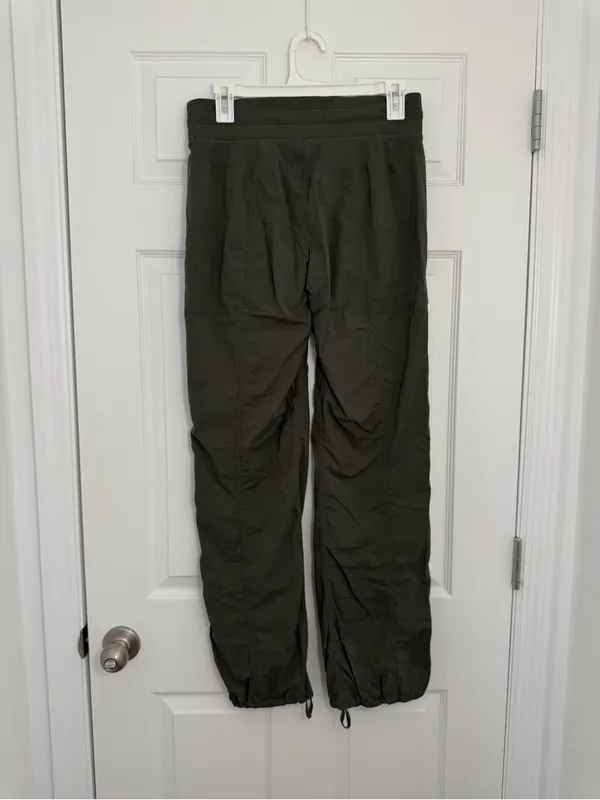 Lululemon Dance Studio Mid-Rise Pant Full Length Army Green Size 6 - Image 5