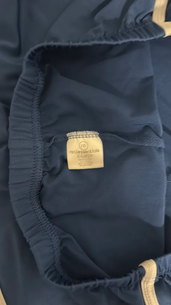 Blue lounge shorts - Image 3