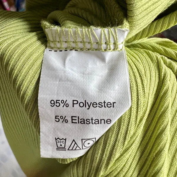 Avocado Ribbed Flare Pants - Image 9
