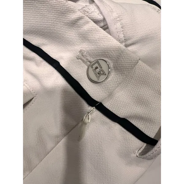 Womens Cutter & Buck Elegant Golf Skort Skirt White Black Small Preppy - Image 7