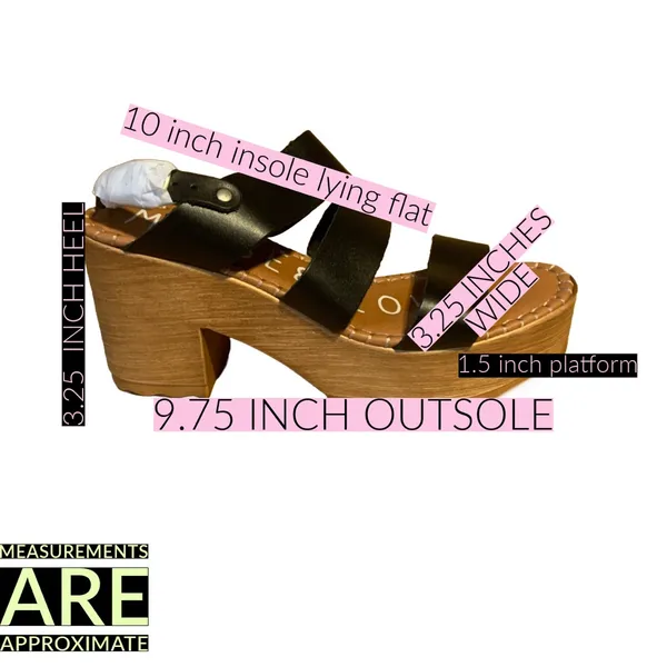 Musse And Cloud Black Leather "Frisa" Platform Sandals (10) - Image 11