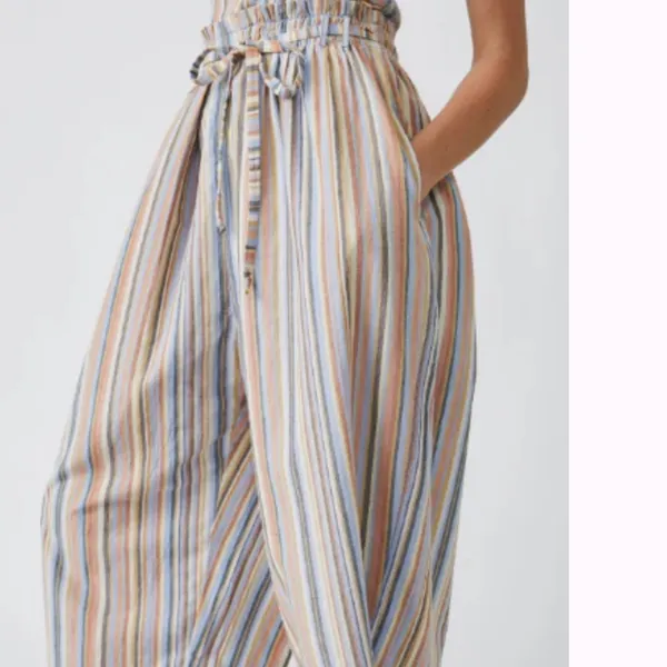 Free people roaming shores strapless cotton romper size small one piece - Image 2