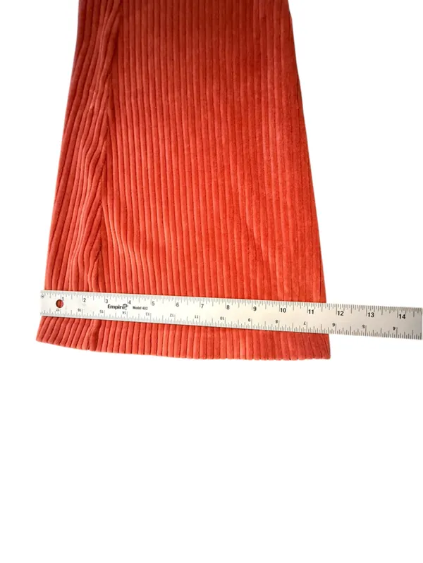 Aerie Ribbed Flare Pants Women’s M Burnt Orange Pull On Stretch - Image 16