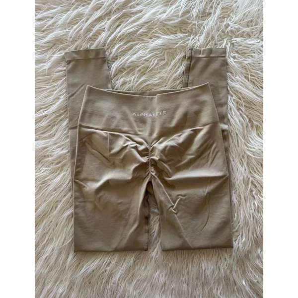 Alphalete Amplify Leggings Linen Size Medium - Image 4