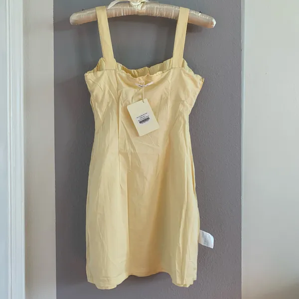 Peppermayo Day in Versailles Mini Dress Baby Yellow - Image 10