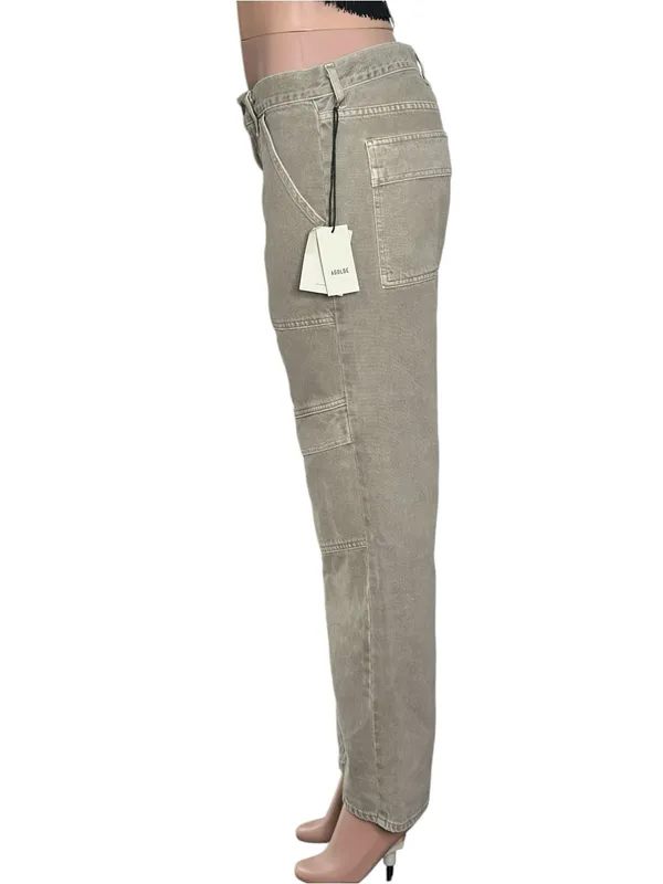 AGOLDE Cooper Cargo Jeans, Drab, 29” - Image 4