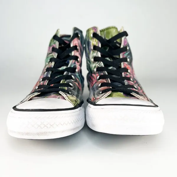 Converse Chuck Taylor Fern Hi Top Sneakers Shoes Cream Women 8 / Men 6 - Image 2