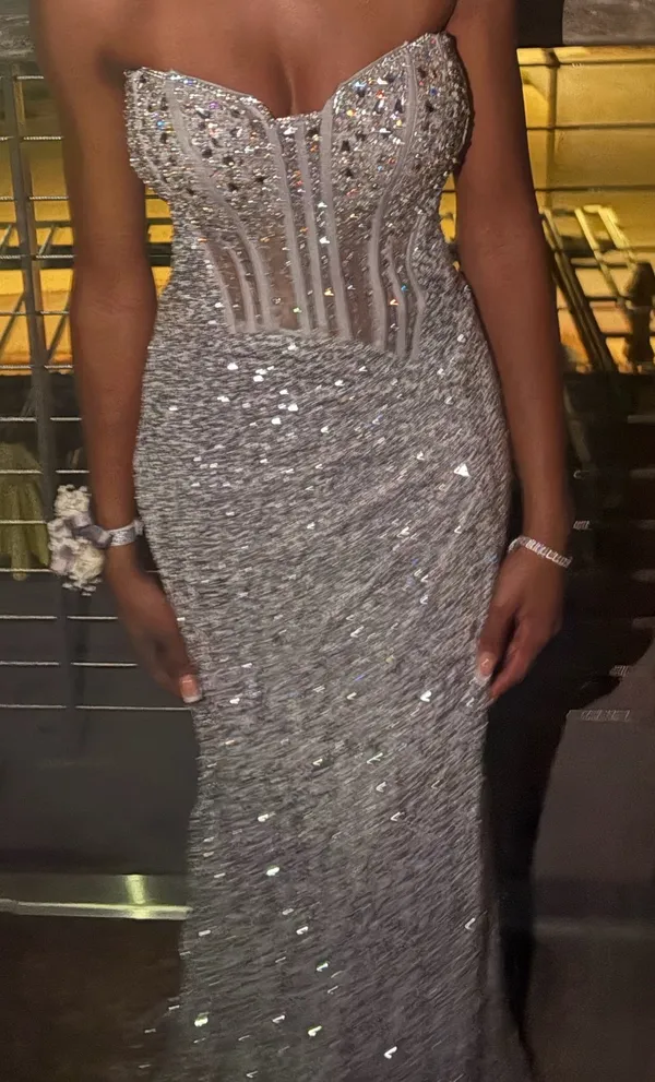 Camille La Vie Prom Dress Sequin - Image 5