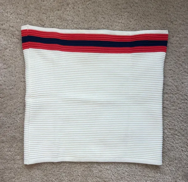 Striped Ribbed Tube Top - Image 2