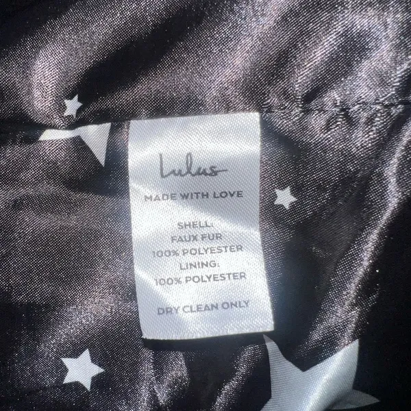 Faux fur coat from lulus. - Image 9