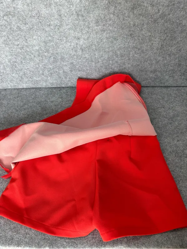 NWT Zara Red Mini skort XS - Image 5