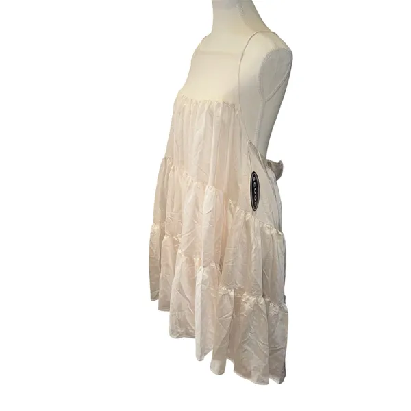 Flowy tier mini dress White Size XS - Image 5