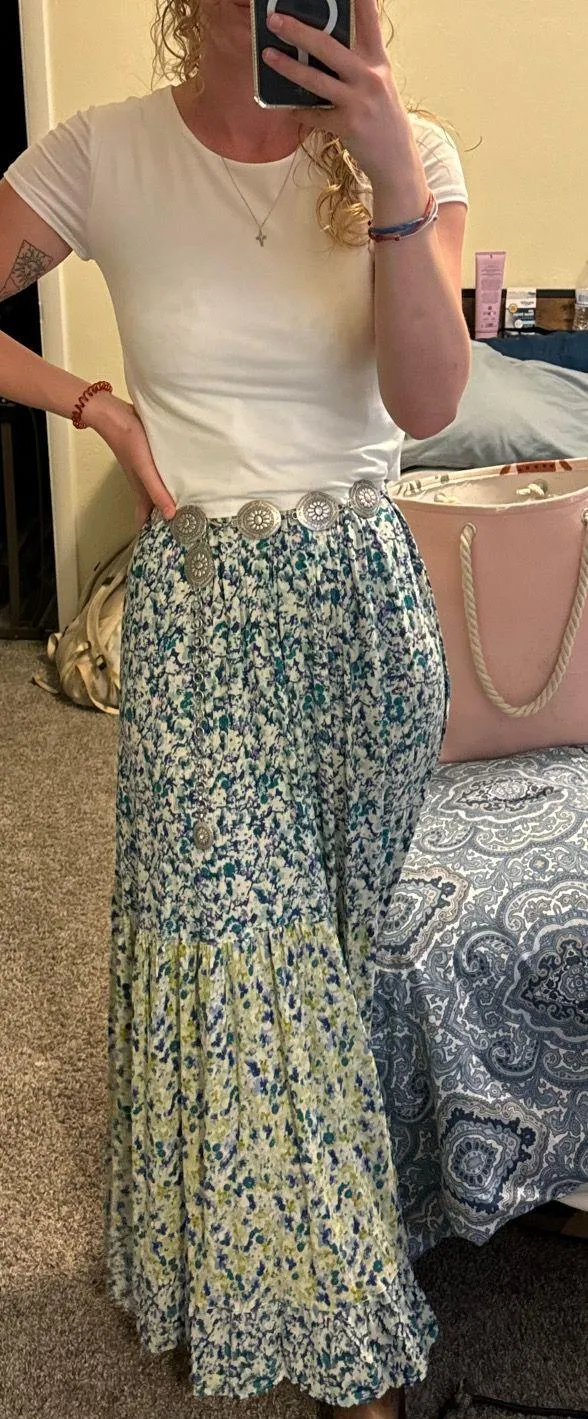 Angie Maxi Dress Floral - Image 3