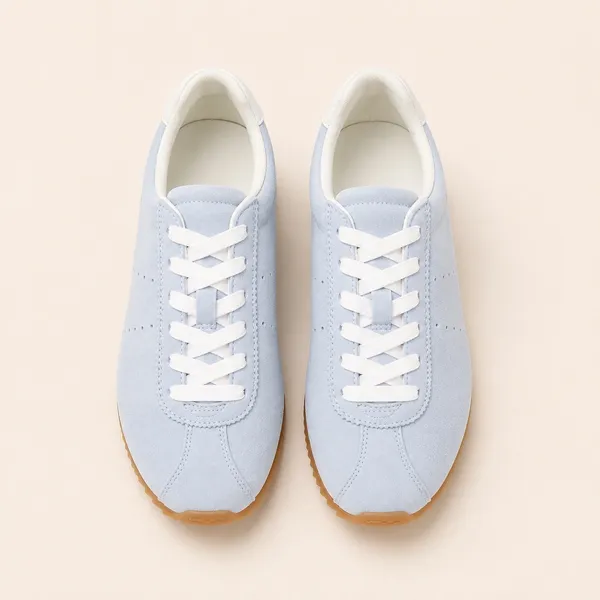 Universal Threads Jojo Light Blue Memory Foam Retro Jogger Sneakers Womens 7 - Image 3