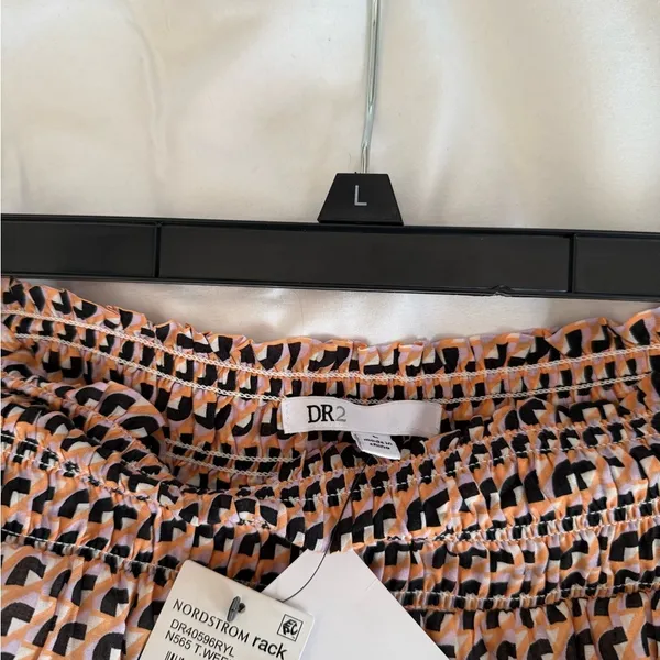 DR2 Nordstrom Geometric Print Maxi Skirt Summer Flowy Spring NWT - Image 3