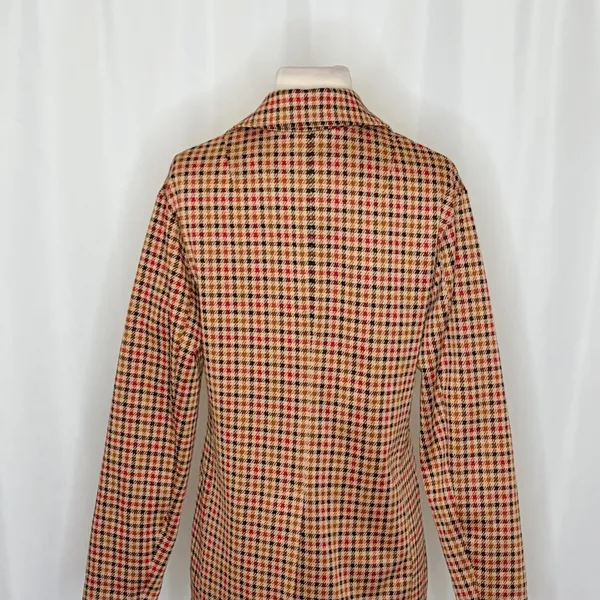Anthropologie AVEC LES FILLES Longline Plaid Blazer Jacket Preppy Academia Small - Image 10
