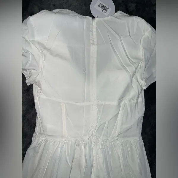 Princess Polly Pasque Mini Dress in White Size 6 New with tags - Image 8