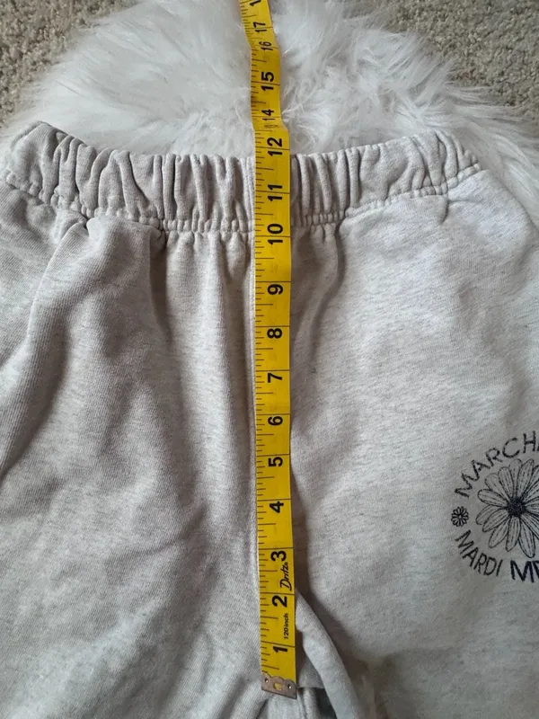 Mardi Mercredi Marche (One Size) Le Flower Logo Graphic Cotton Sweatpants - Image 8