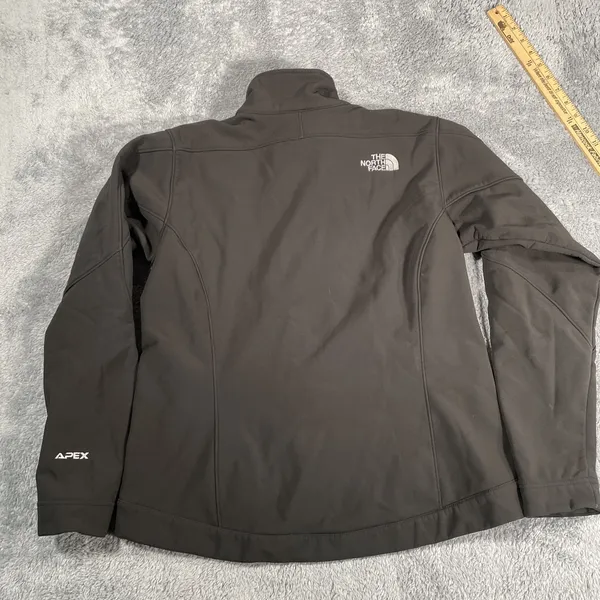 The North Face APEX Bionic Women's SZ Medium Black Softshell Full Zip Jacket - Image 9