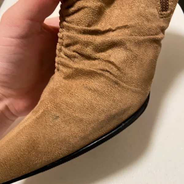 Splash women’s suede heel boots — size 7‎ - Image 5