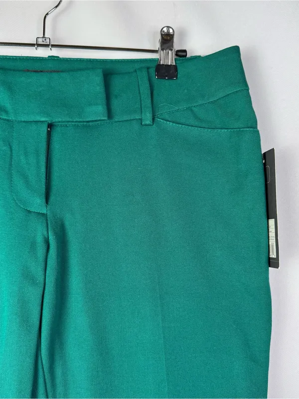 Mossimo Emerald Green Stretch Slim Fit Dress Pants 6 - Image 3