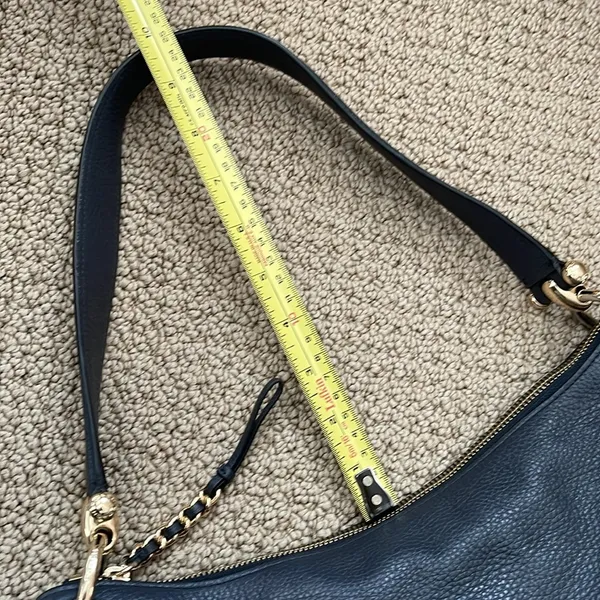 Coach Pebble Leather Shoulder Bag with Good - Image 12