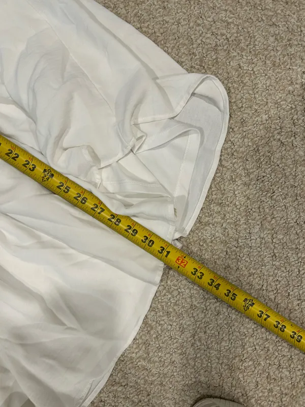 NWT white dress Size L - Image 7