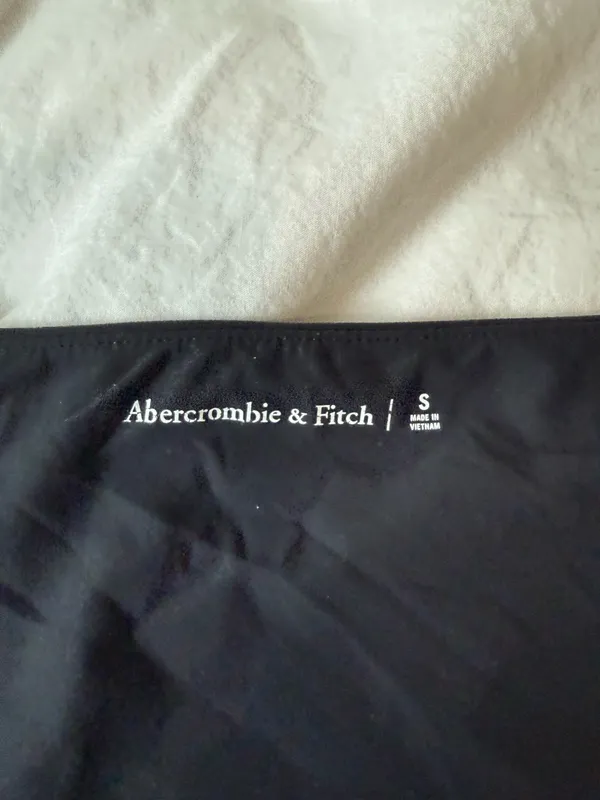 Abercrombie Black Square Neck Long Sleeve - Image 2